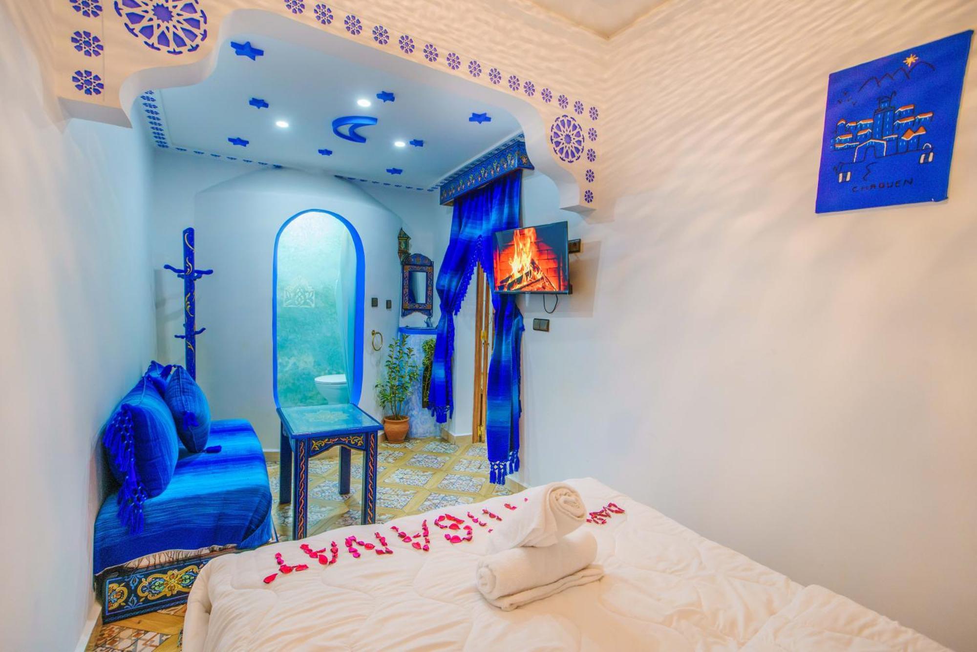 Hotel Dar Artisanat Szafszawan Zewnętrze zdjęcie