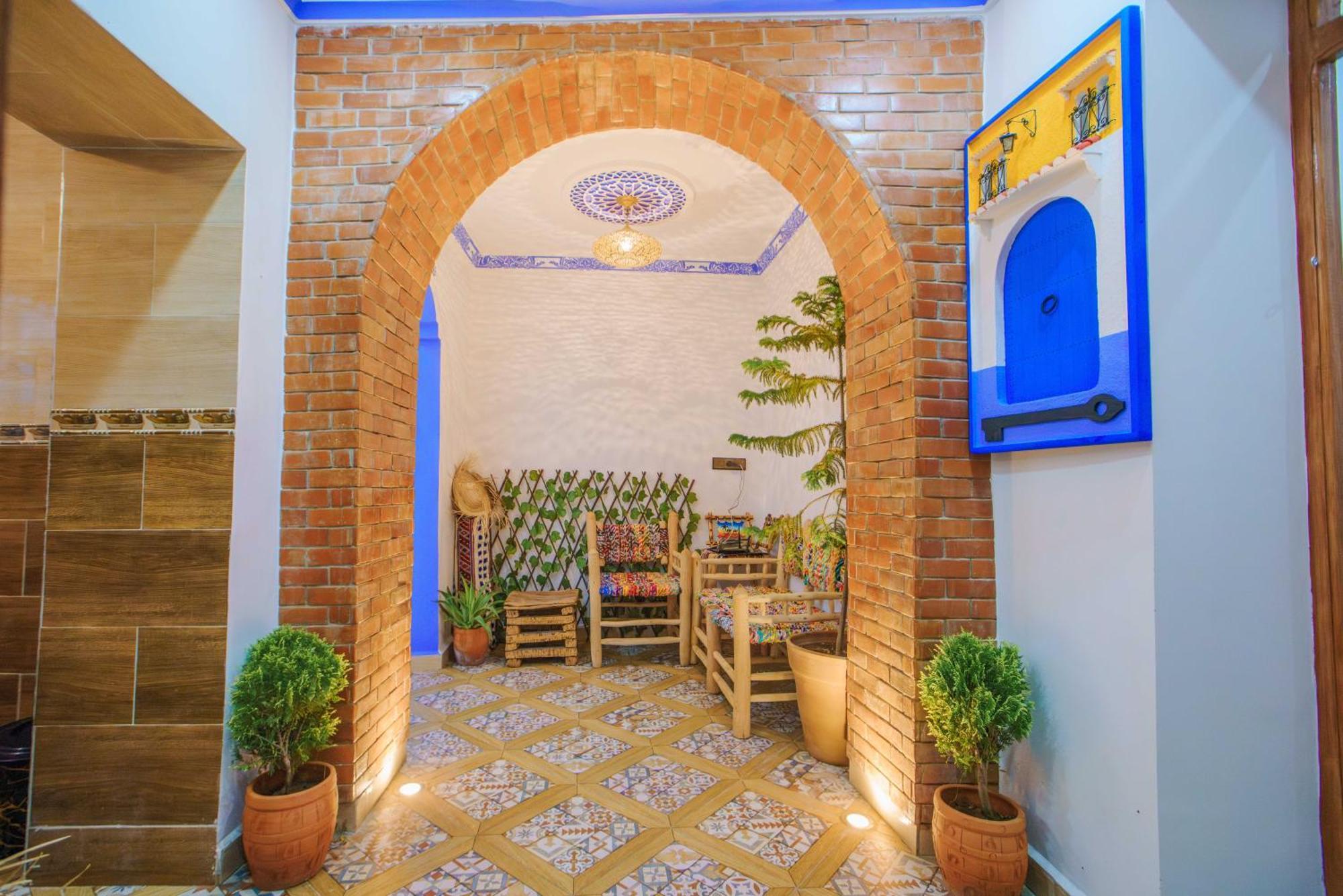 Hotel Dar Artisanat Szafszawan Zewnętrze zdjęcie