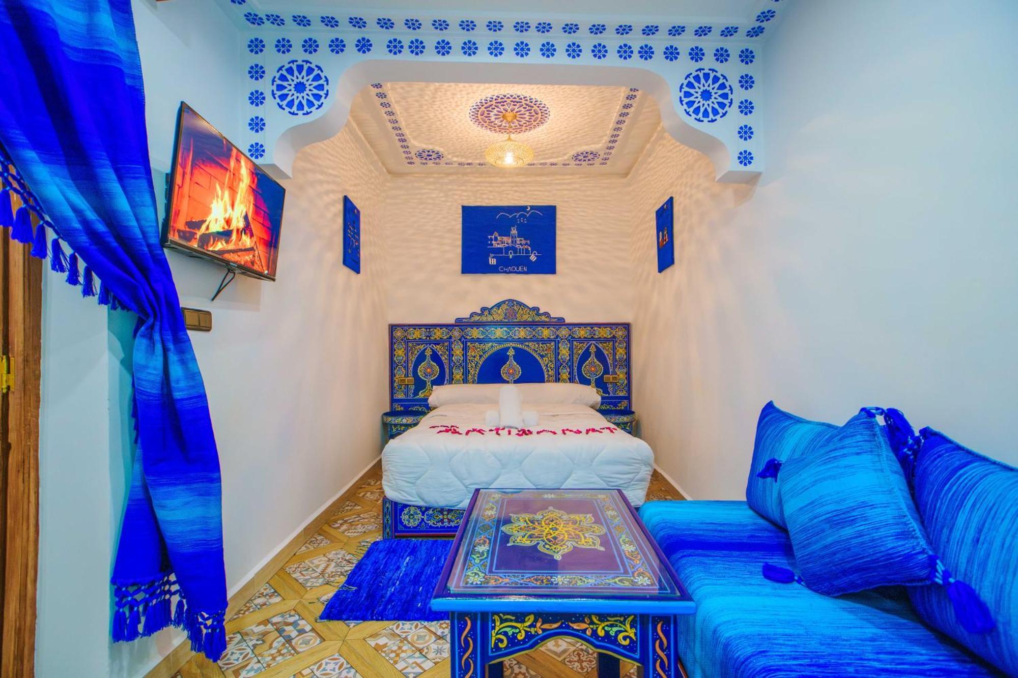 Hotel Dar Artisanat Szafszawan Zewnętrze zdjęcie
